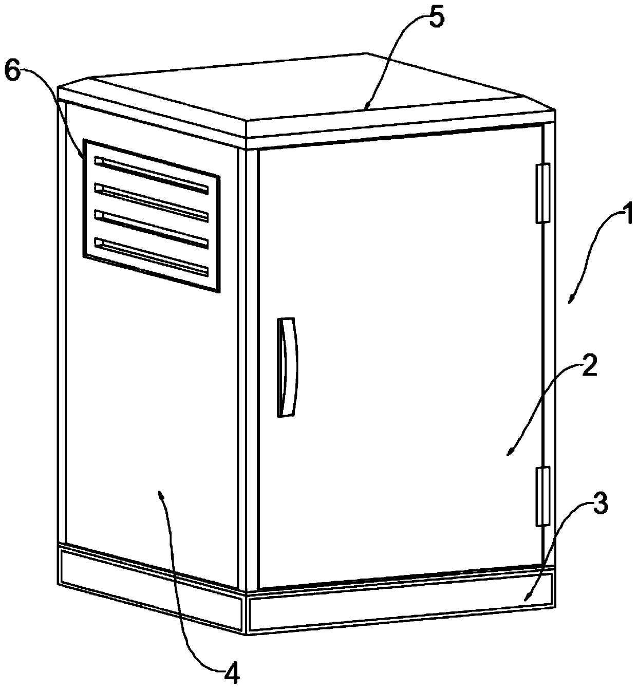 Fireproof electrical cabinet