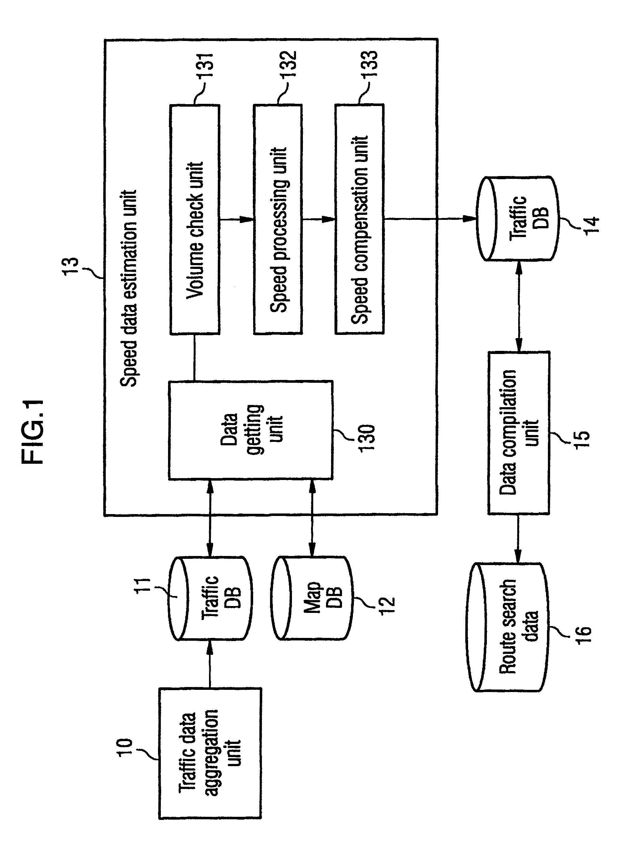 Traffic information providing system and method for generating traffic information