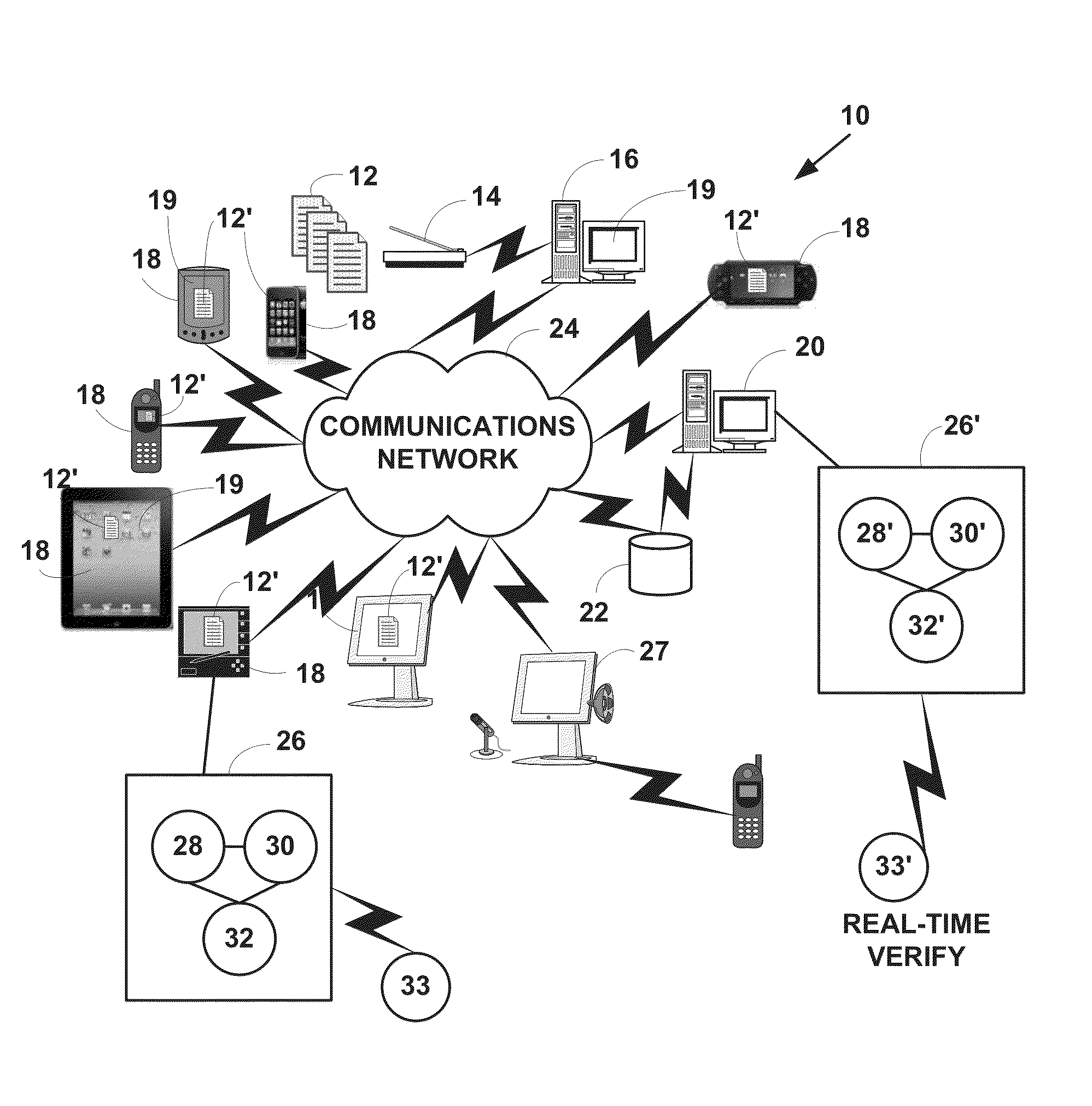 Method and system for automated medical records processing with cloud computing