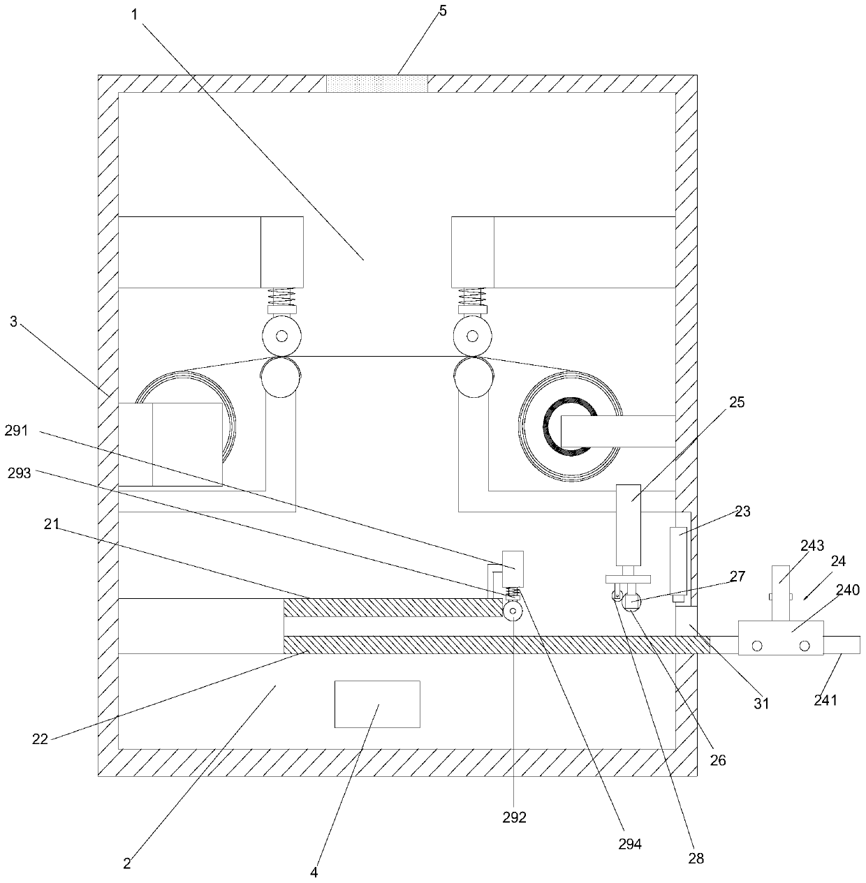 Grating red light amblyopia treatment instrument