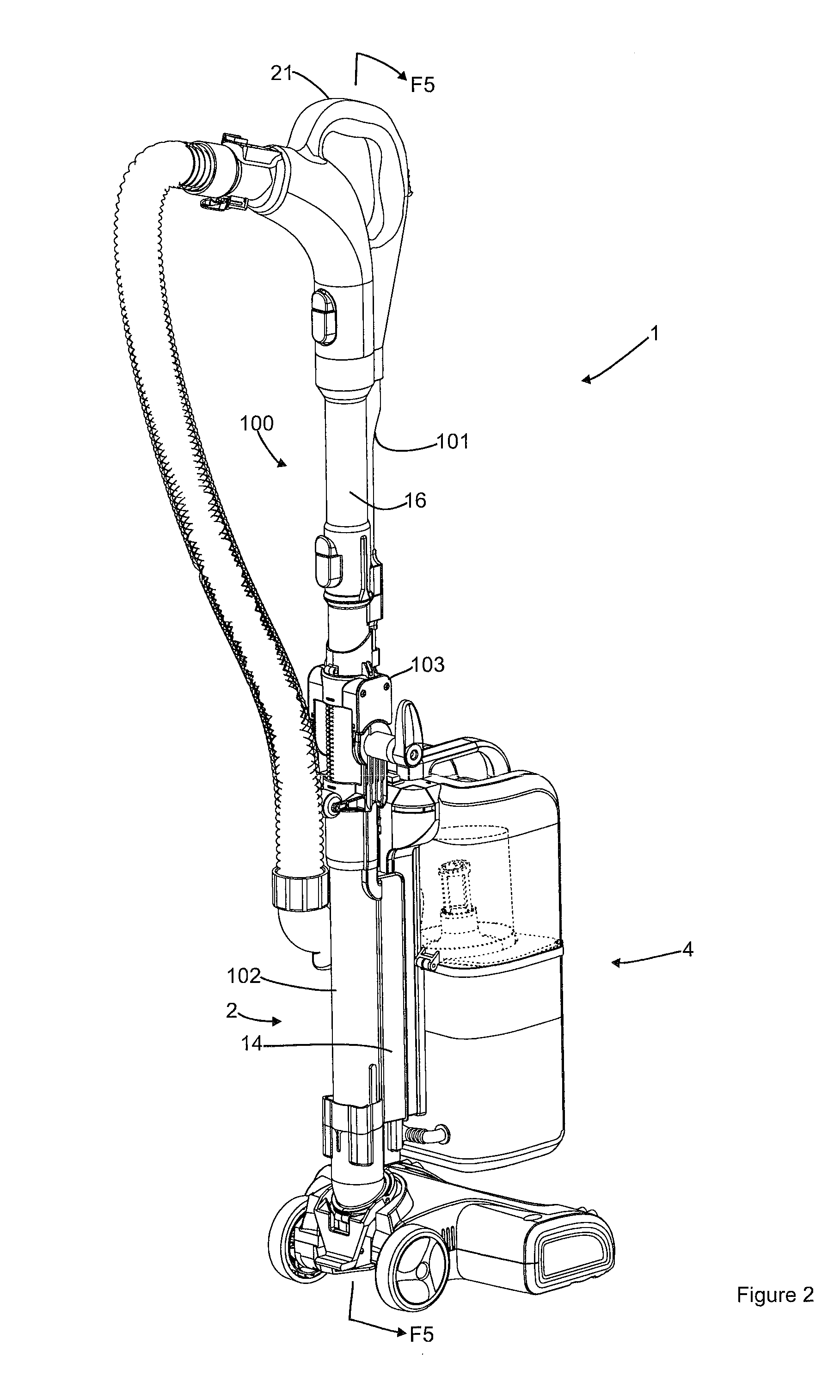 Cyclone such as for use in a surface cleaning apparatus