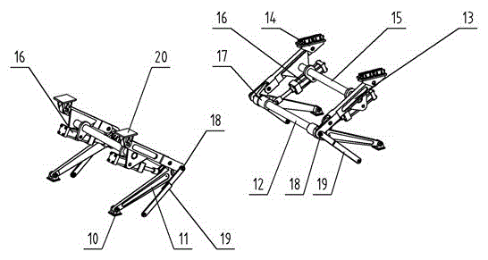 Auxiliary airplane engine installing system