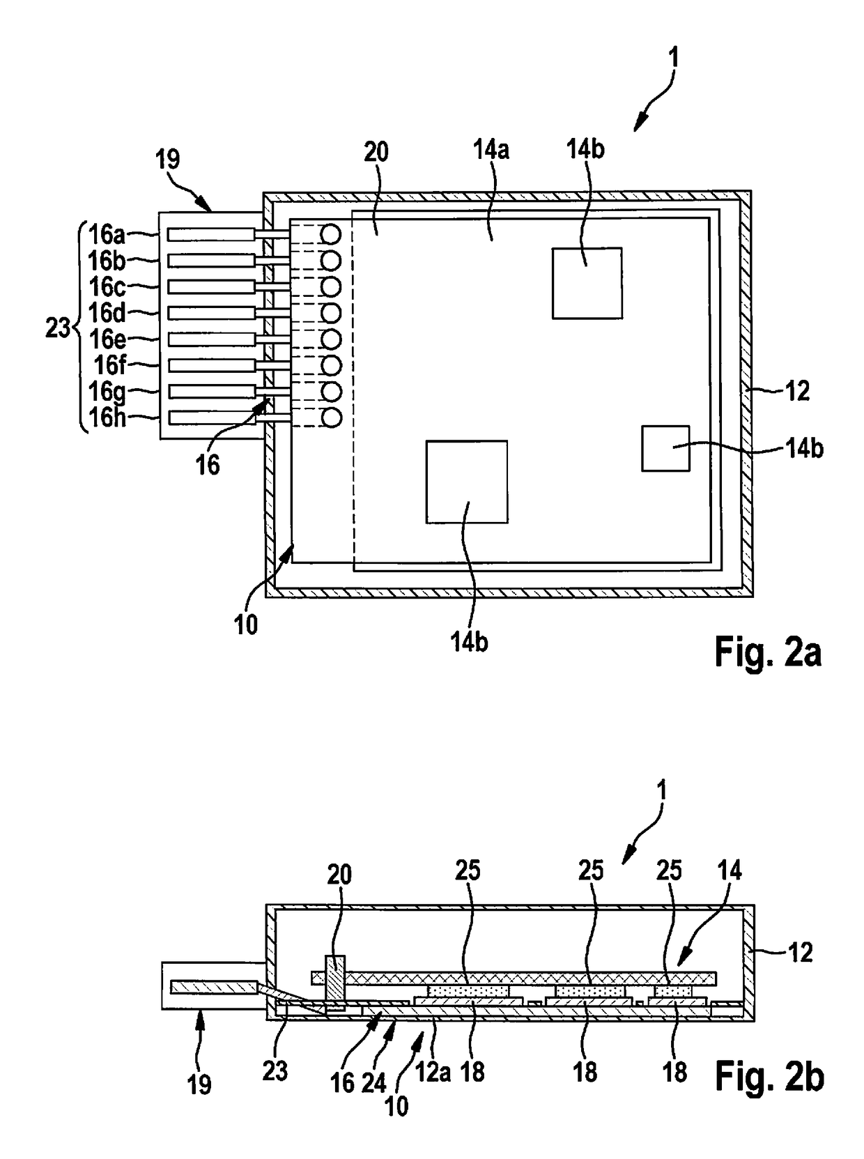Electronic module including a device for dissipating heat generated by a semiconductor unit situated in a plastic housing and method for manufacturing an electronic module