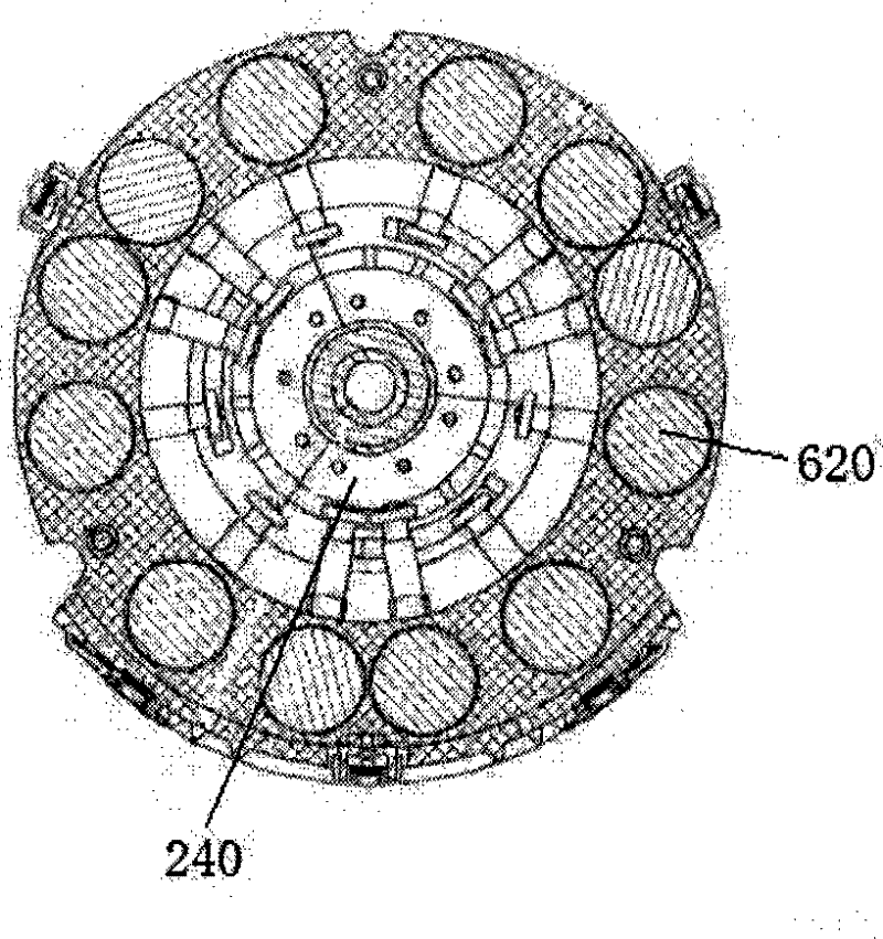 Vacuum tube group for replacing copper-tungsten contact group of on-load tap changer