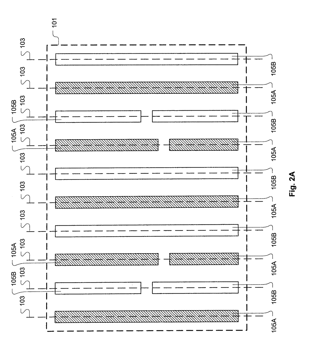 Integrated circuit cell library for multiple patterning