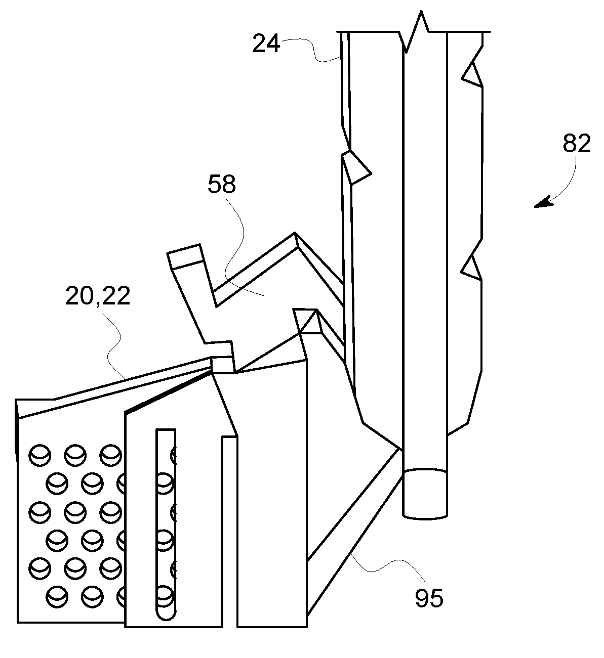 System and method for reducing carbon dioxide emissions from a flue gas generated via combusting a fossil fuel