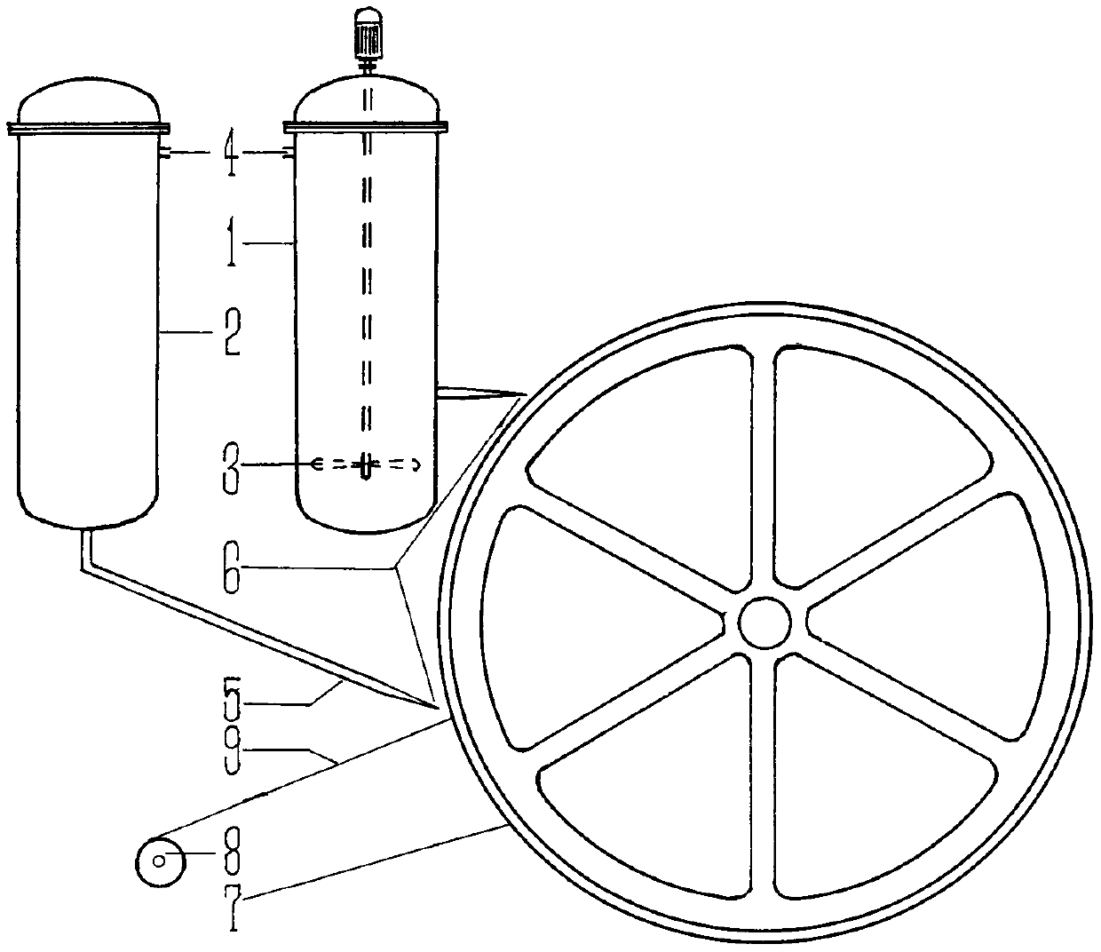 Method for preparing graphene by continuous jet coating of liquid CO2 suspension of graphite powder