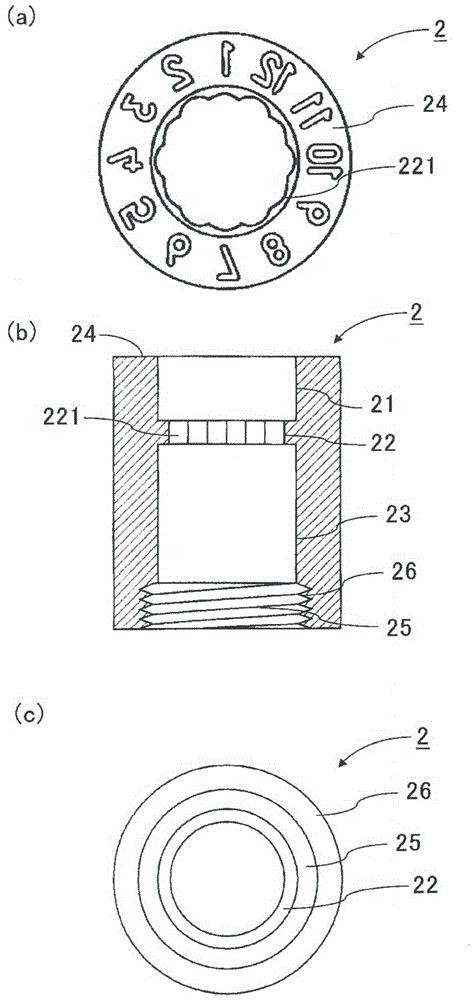 In-mold detachable stamping device