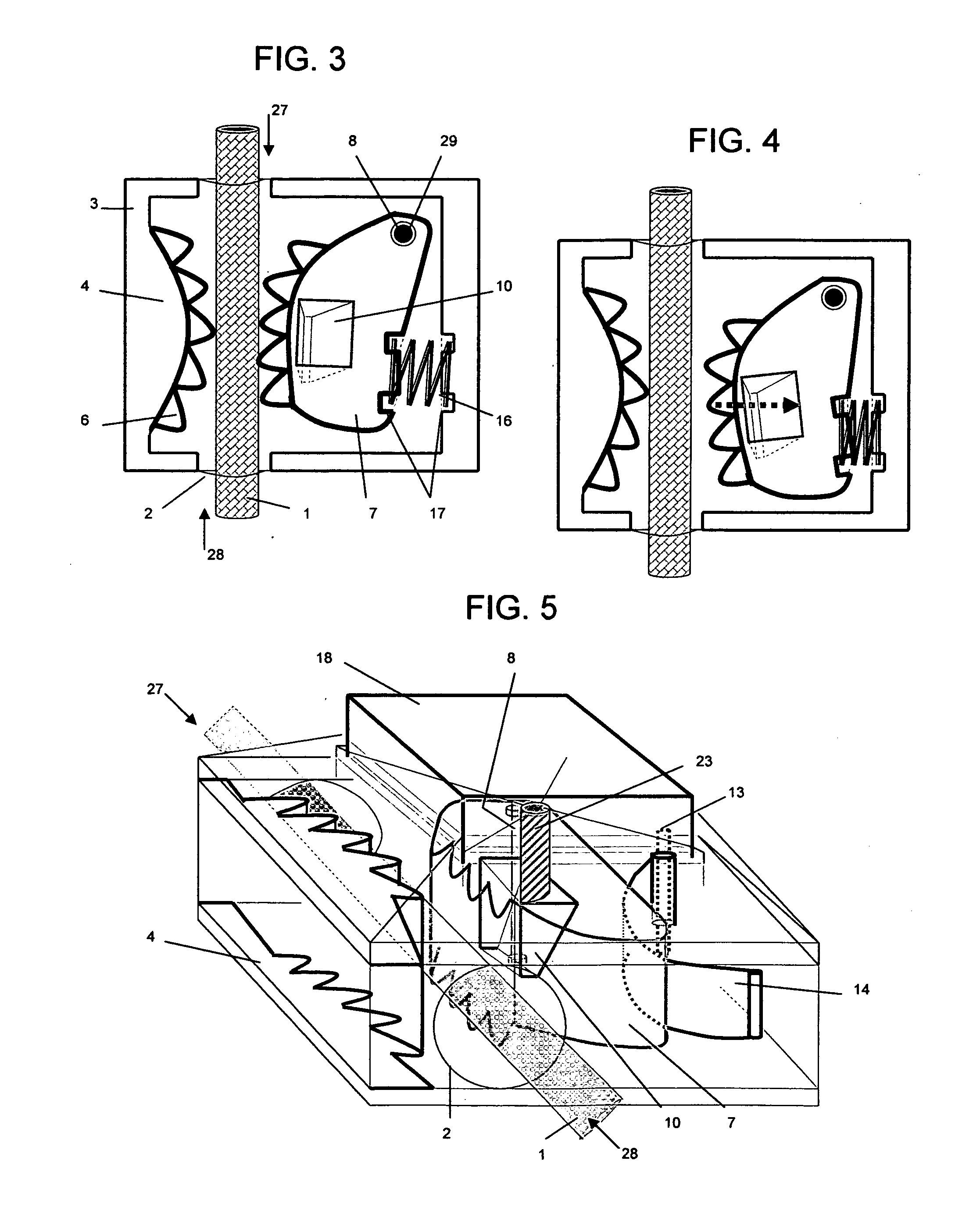 Cord clamping device