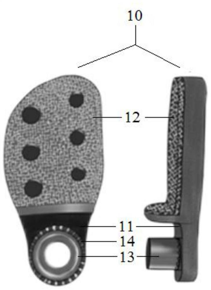 Three-joint artificial pelvic prosthesis fixed through lumbosacral vertebrae