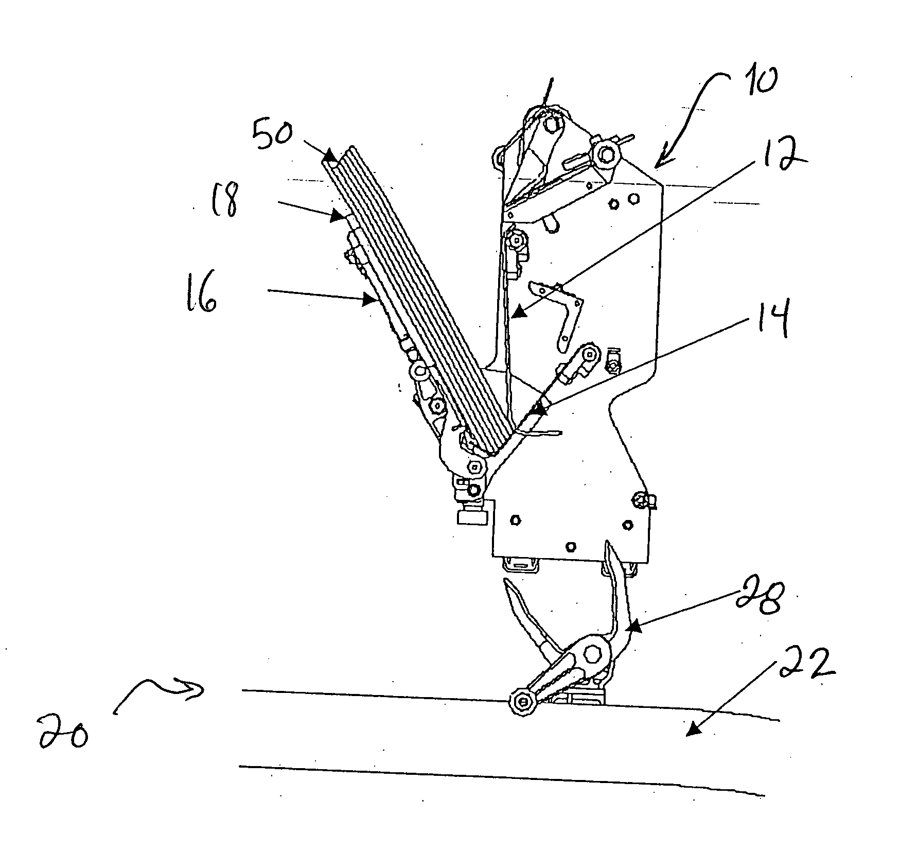 Conveyor for printed sheet material with air assisted drop