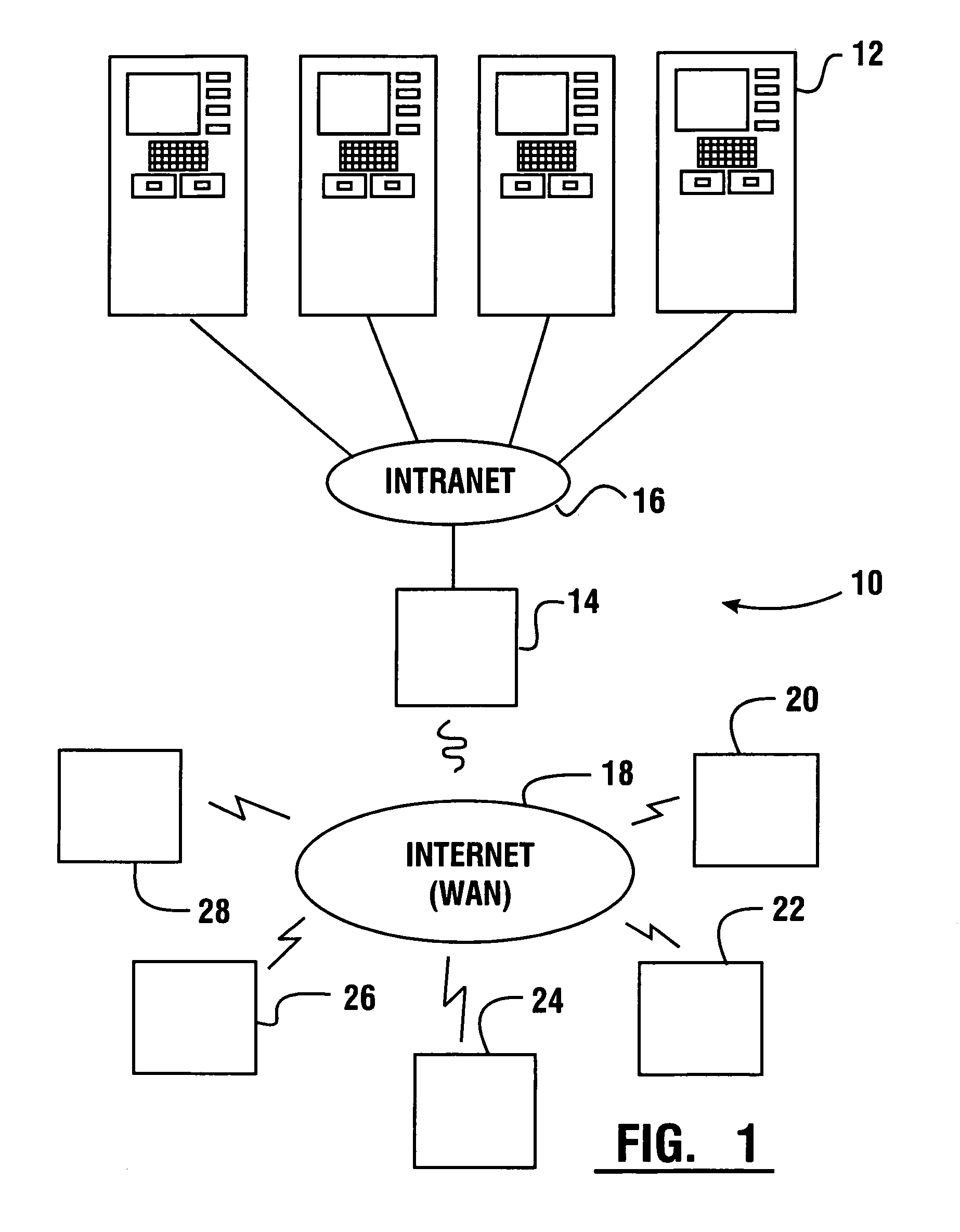 Cash dispensing automated banking machine system and communication method