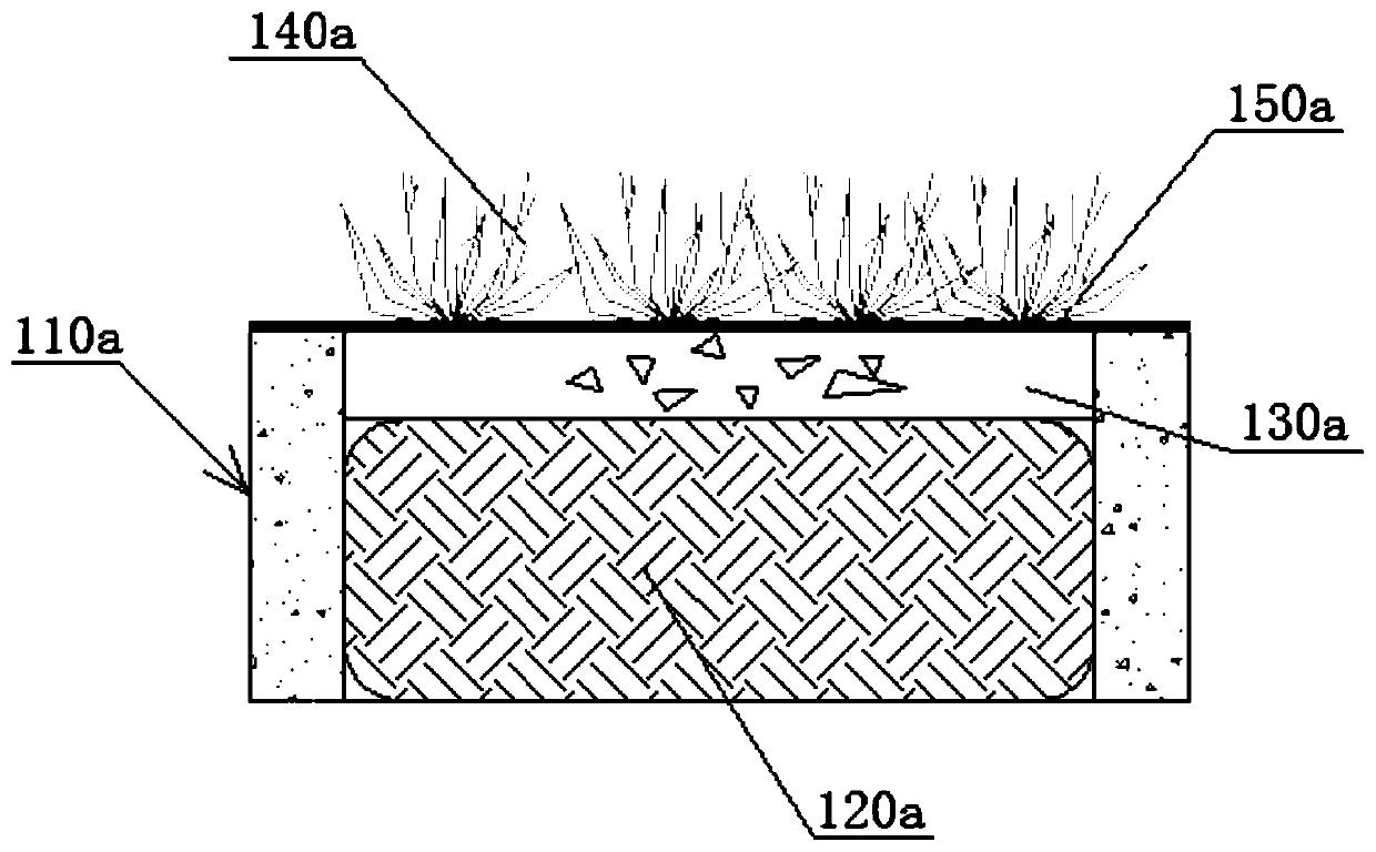 Ecological restoration system for inner side of breakwater