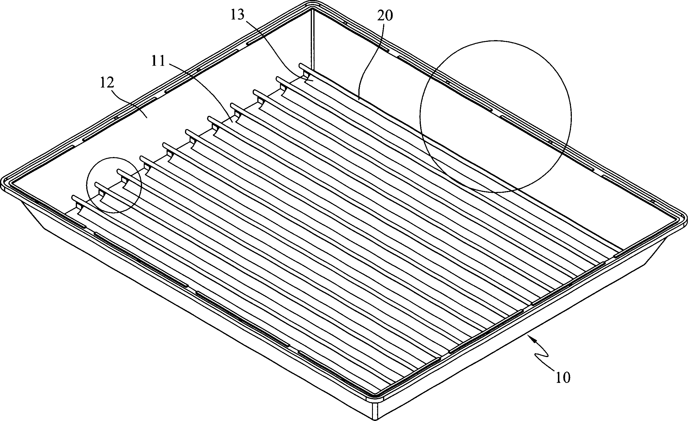 Heat radiation design of backlight module