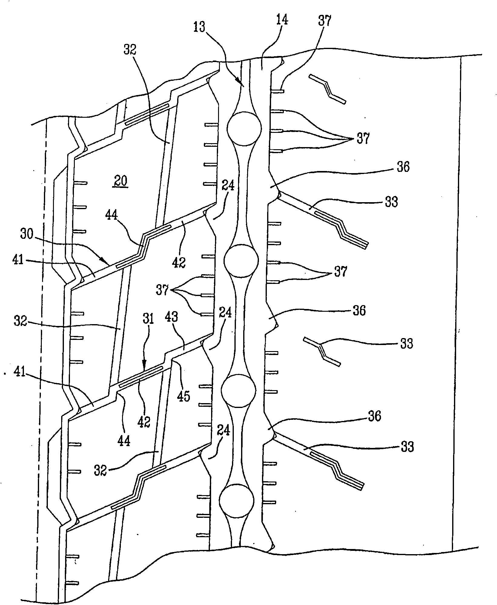 Heavy-load vehicle tire