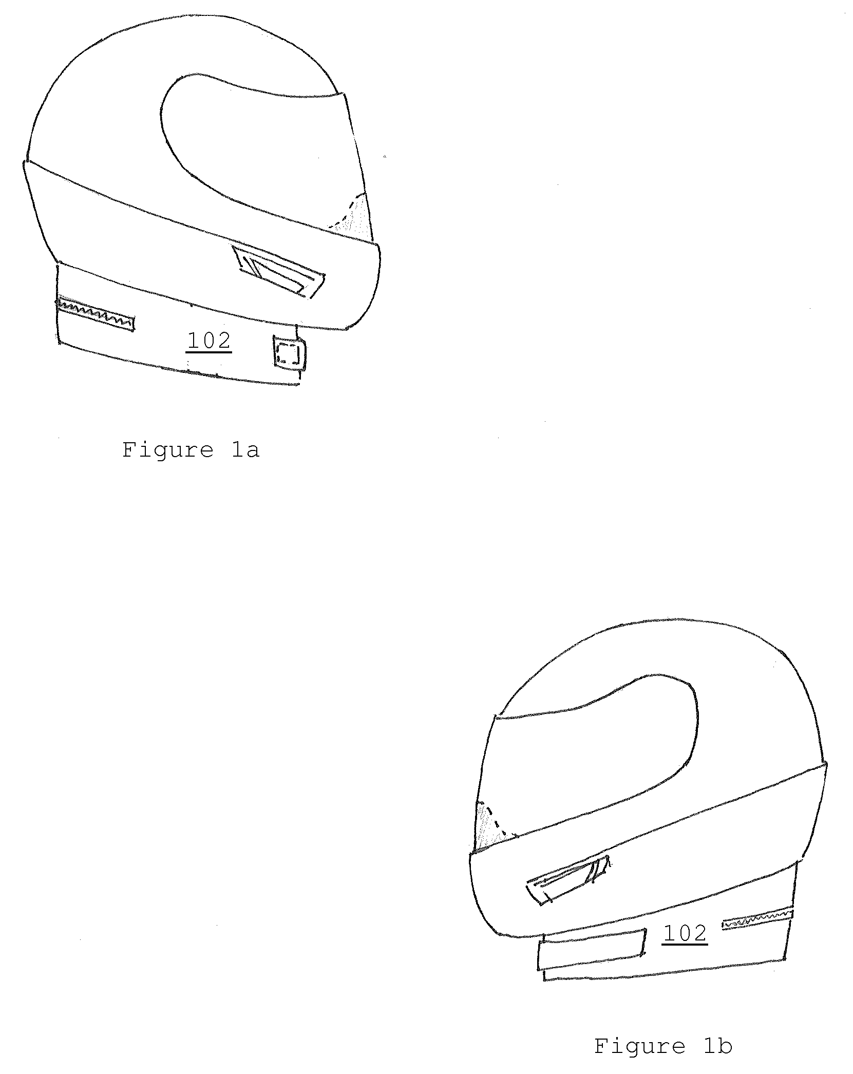 Motorcycle helmet with a spinal cord protective device