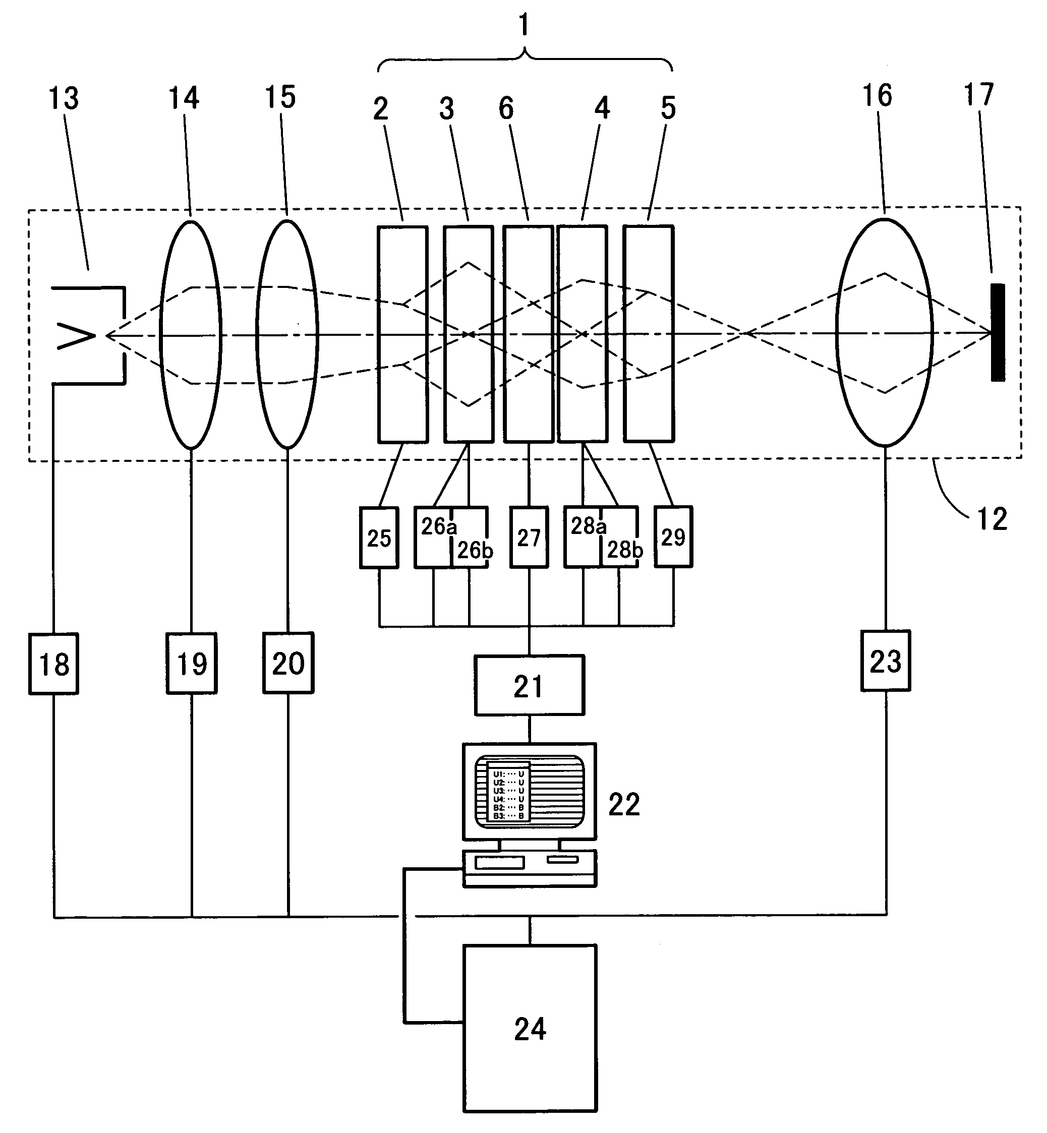 Chromatic aberration corrector for charged particles and charged-particle optical apparatus using the corrector