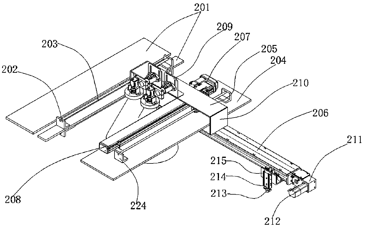 Camera detection device and detection method thereof