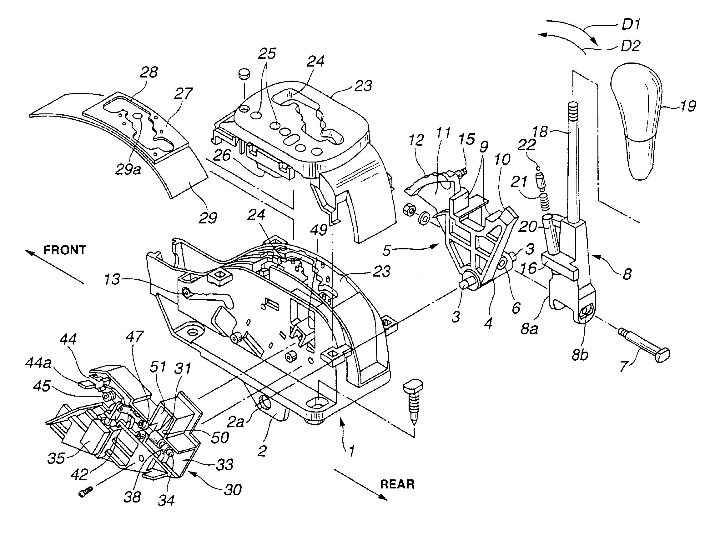 Shift lever device
