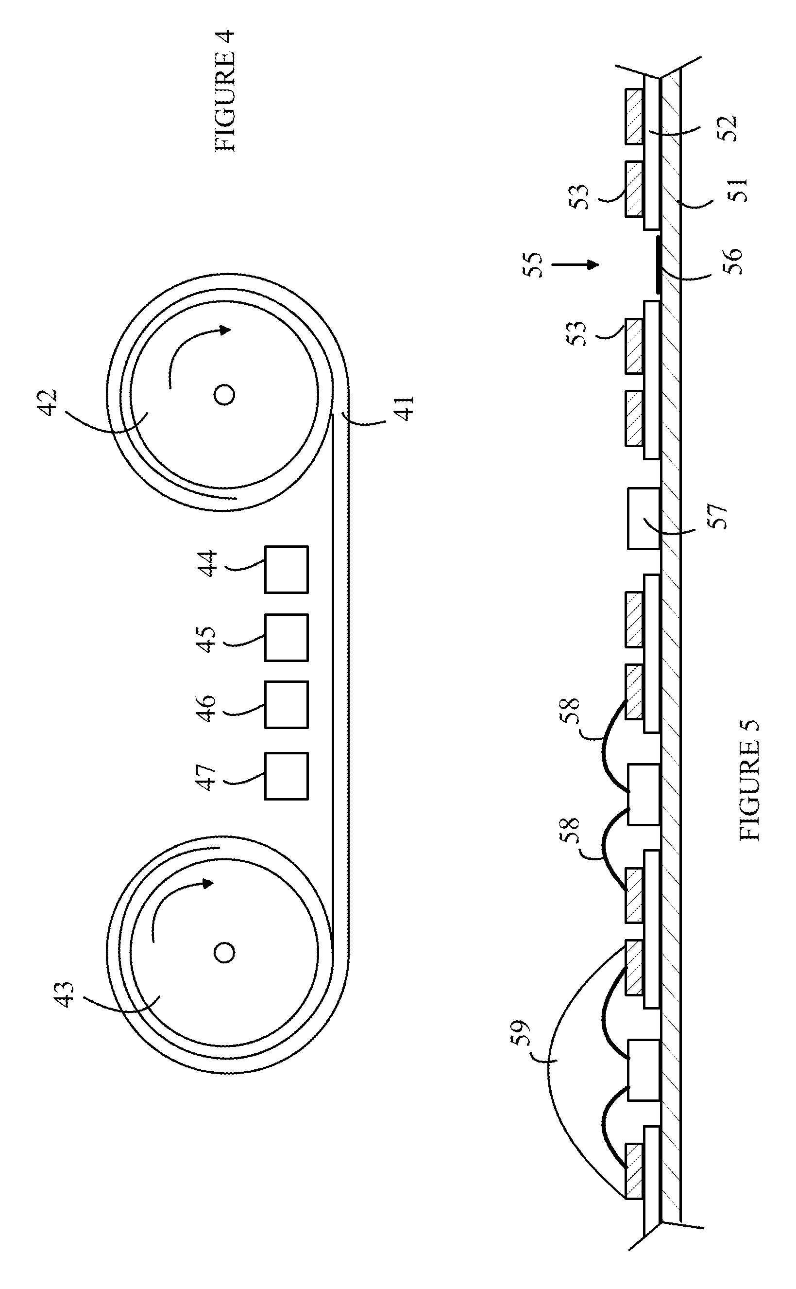 Flexible distributed LED-based light source and method for making the same