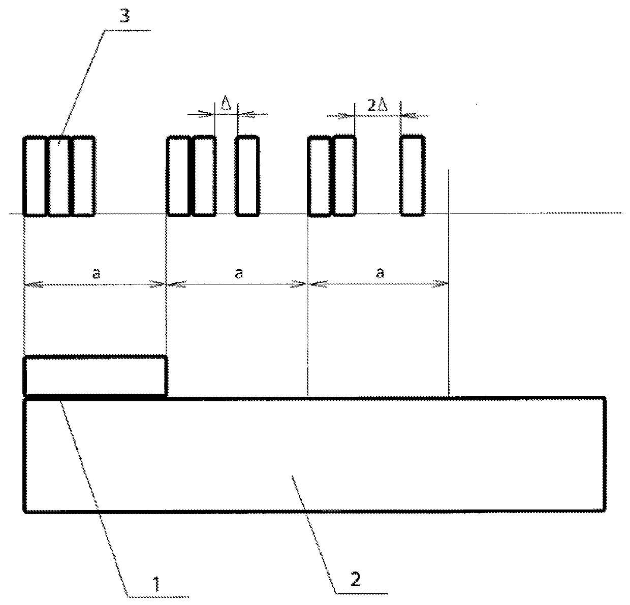 Method for measuring displacements of object