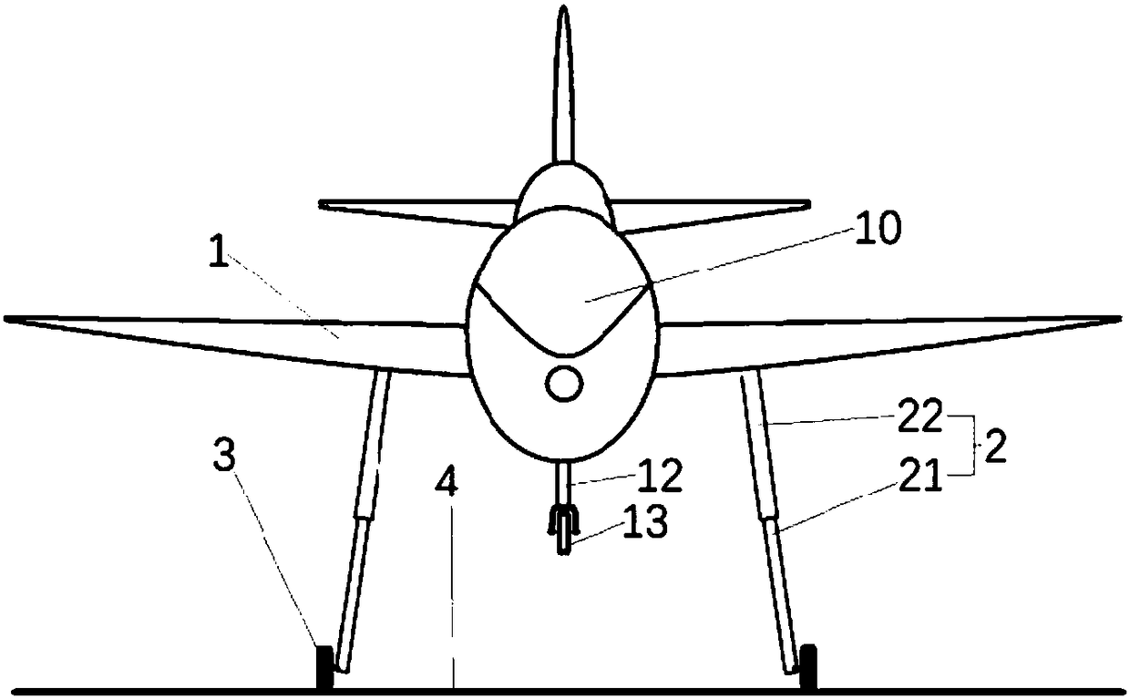 Ground motion-based fixed wing experience aircraft