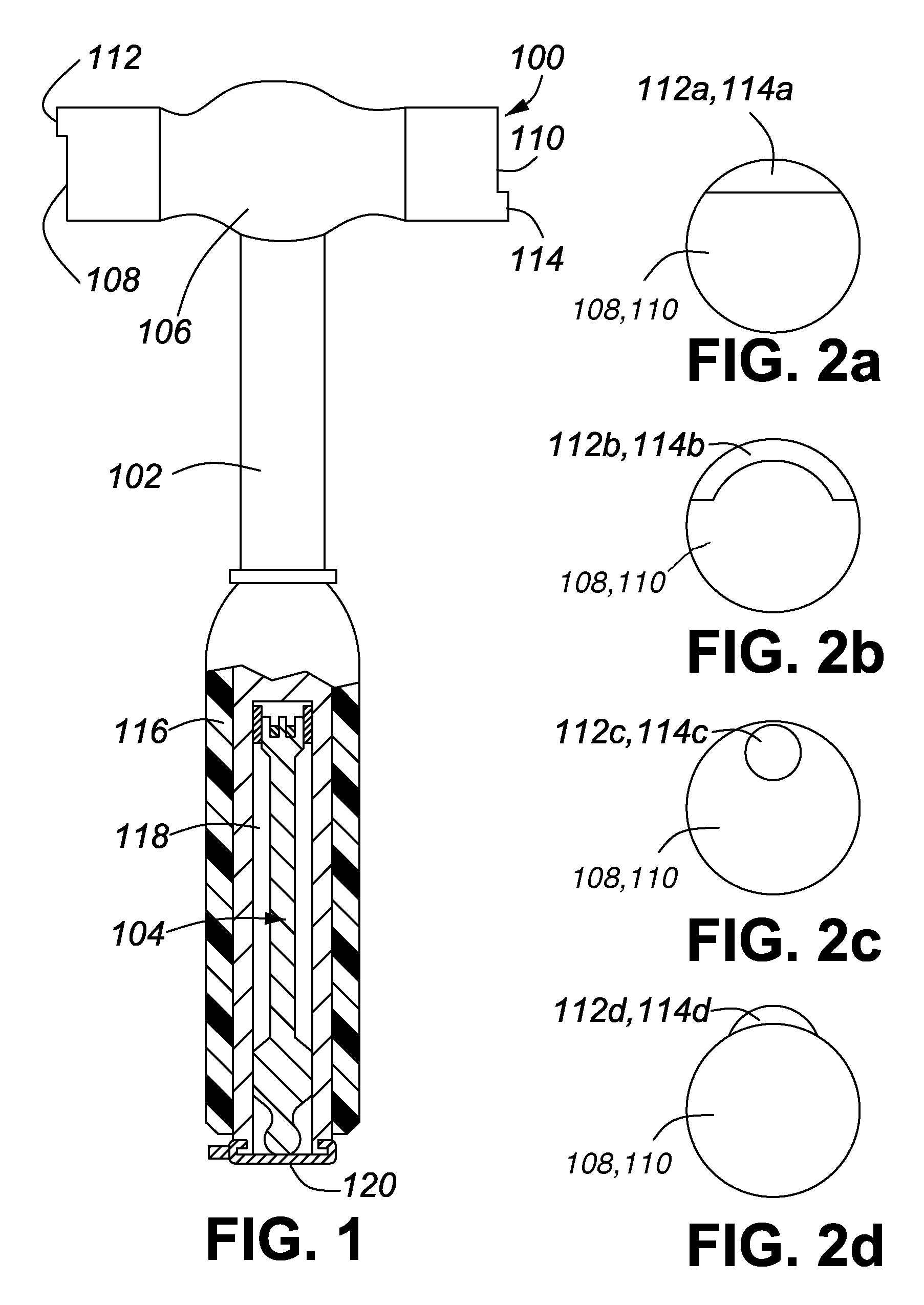 Siding hammer and attachments for converting a hammer to a siding hammer
