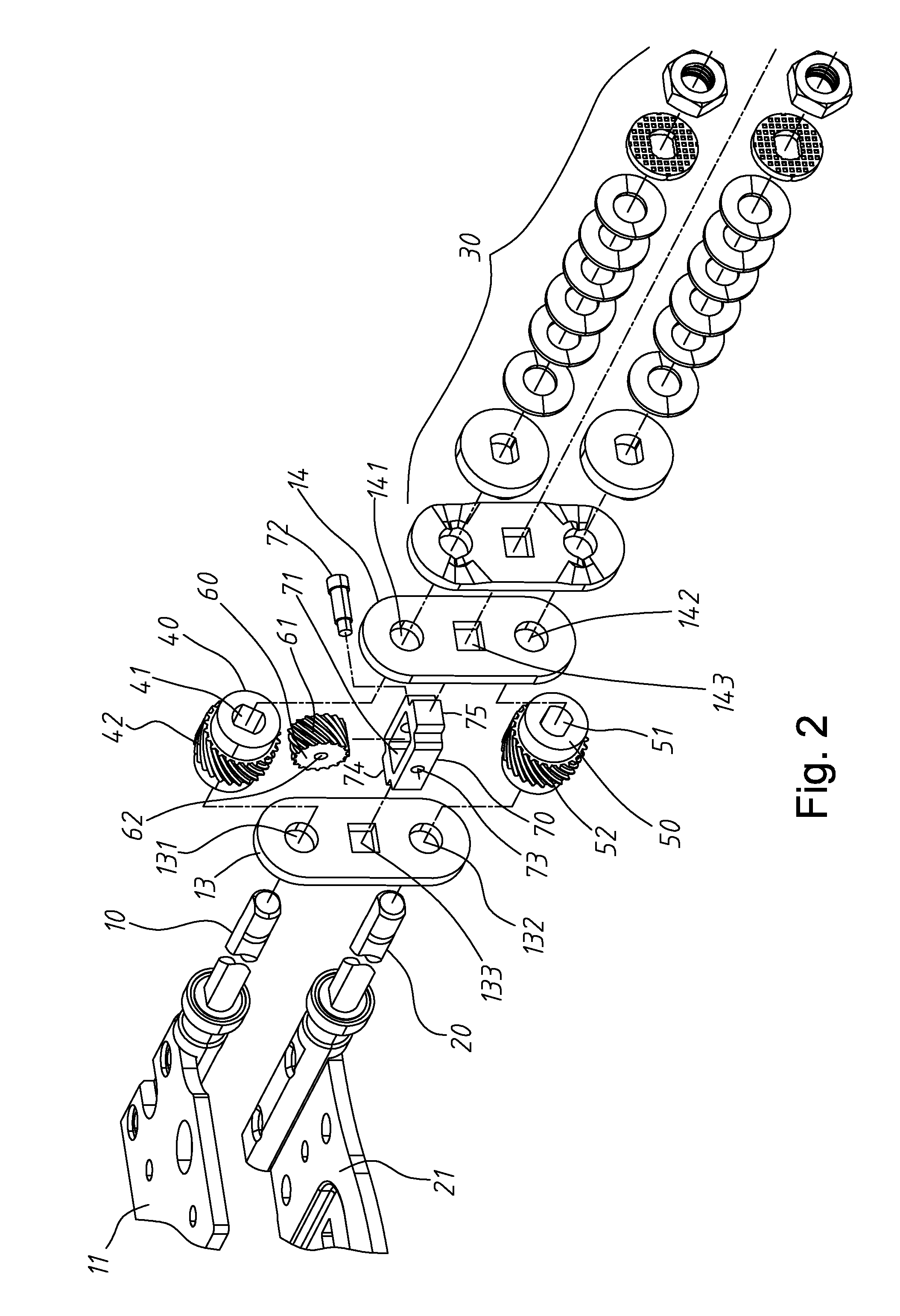 Transmission mechanism for dual-shaft hinge
