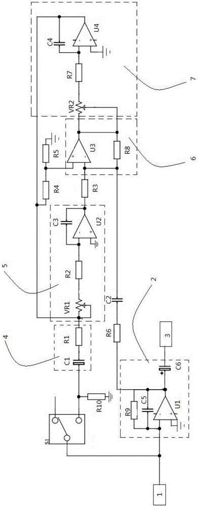 Microphone squeak-resisting circuit