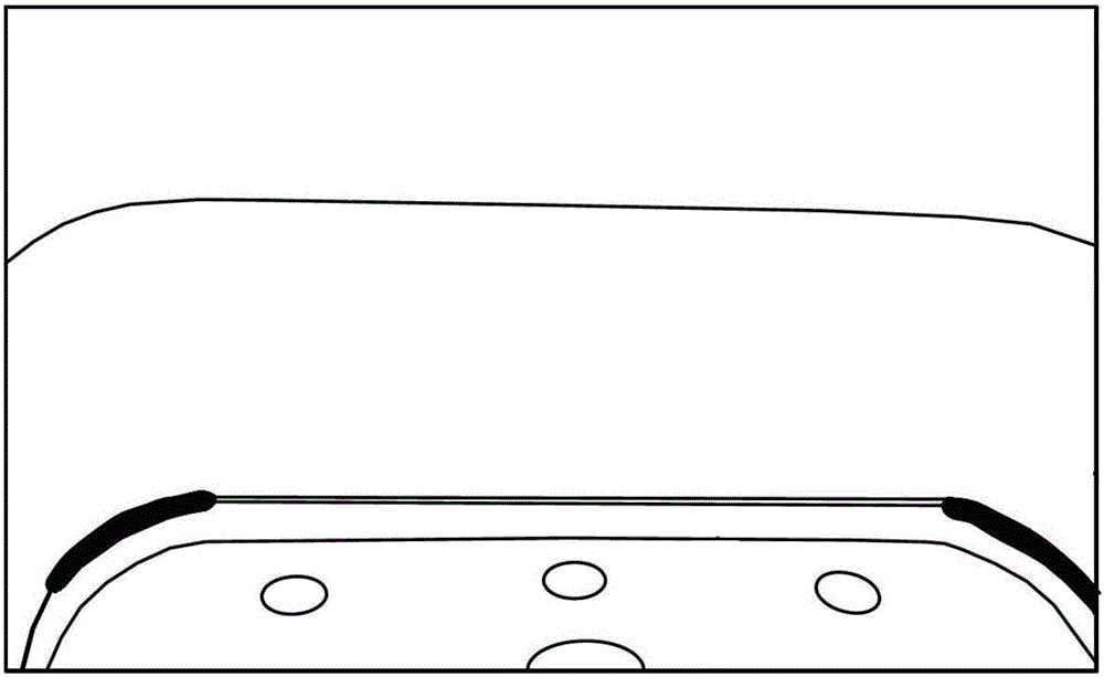 A kind of welding method for automobile fuel tank partition