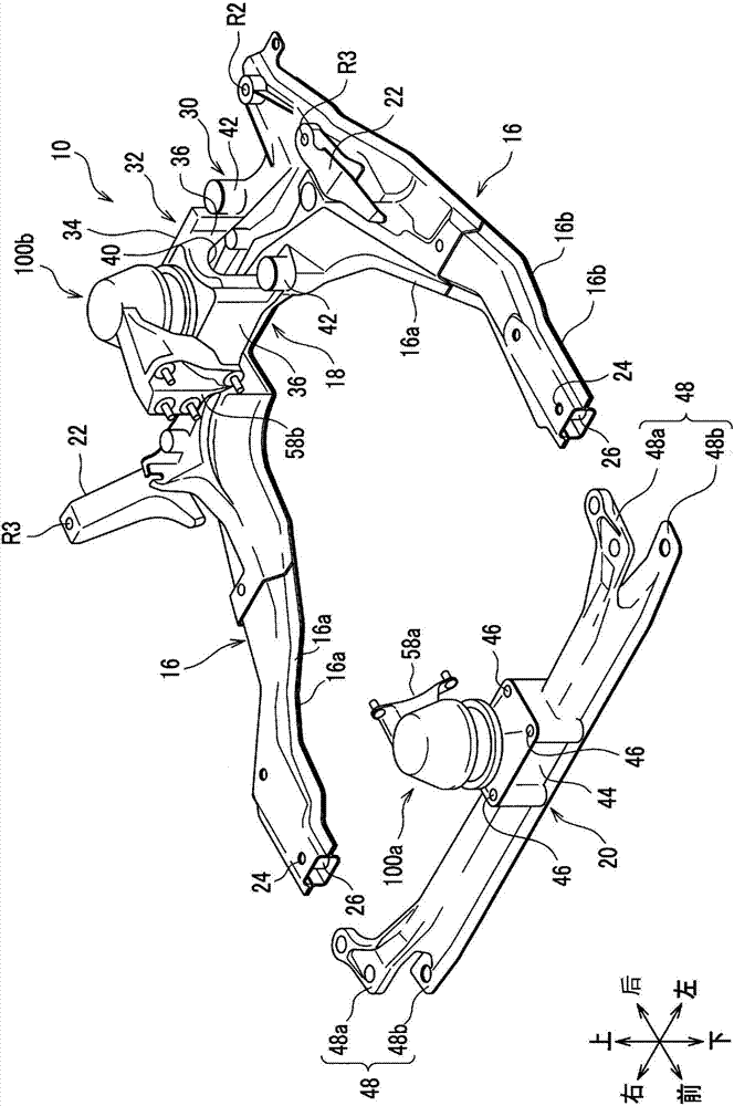 Subframe structure