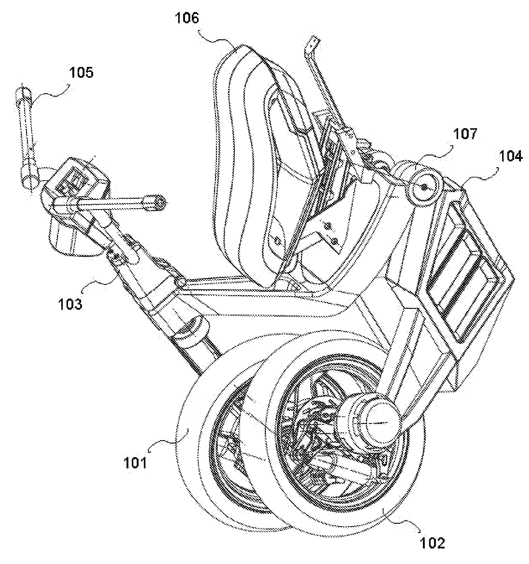 Folding Motor Scooter