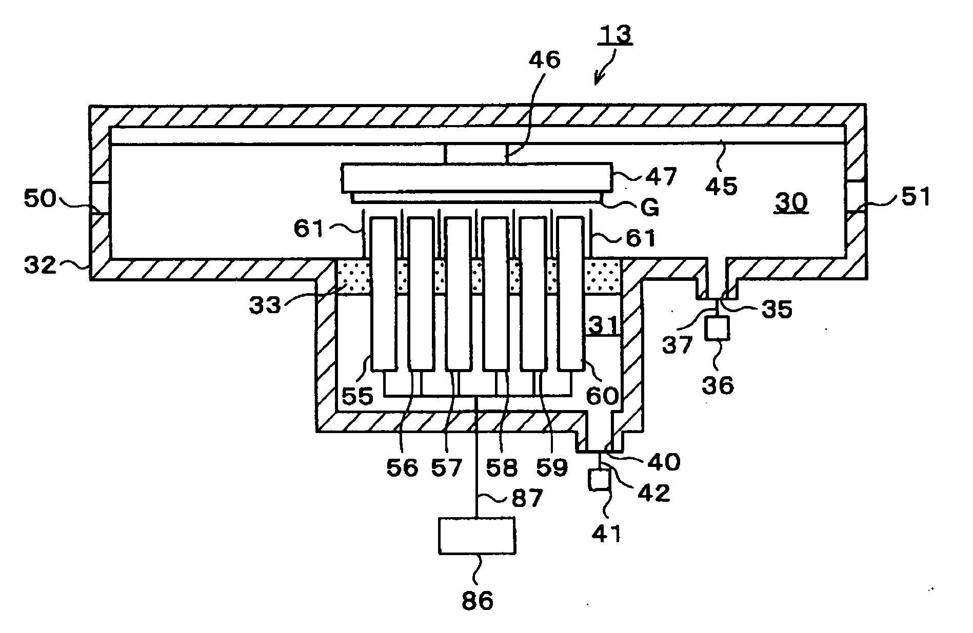 Evaporating apparatus and method for operating the same