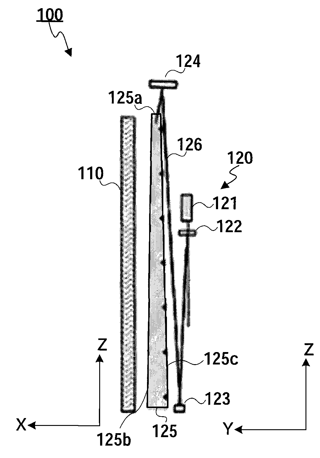 Surface light emitting apparatus emitting laser light