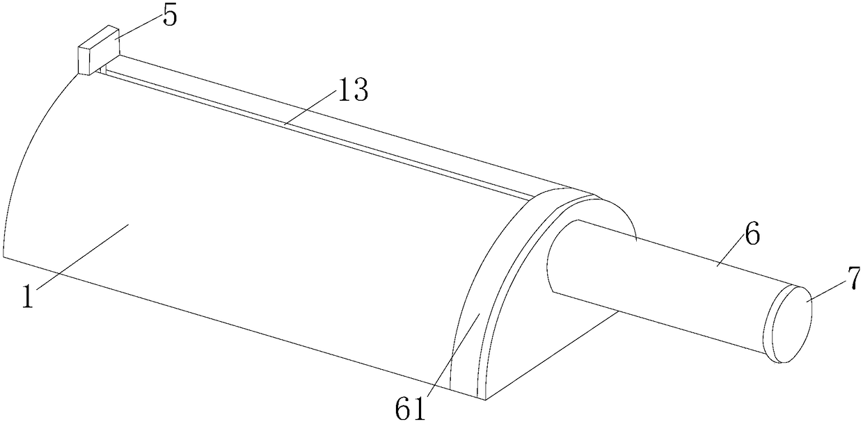 Novel rotary dust-removal blackboard eraser