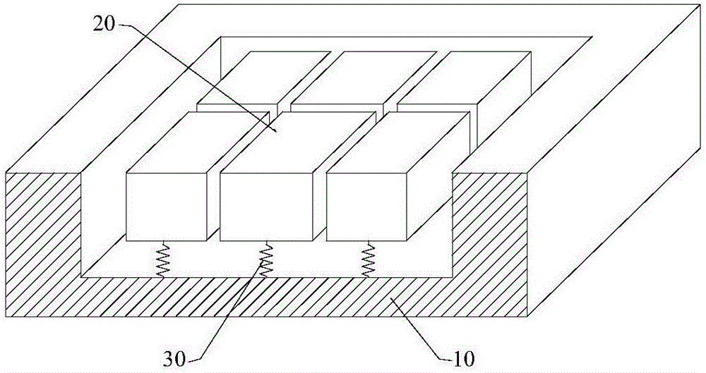 Passive dynamic vibration-absorbing track plate