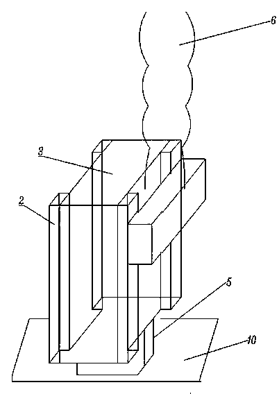 Outlet structure used for flexible escape channel