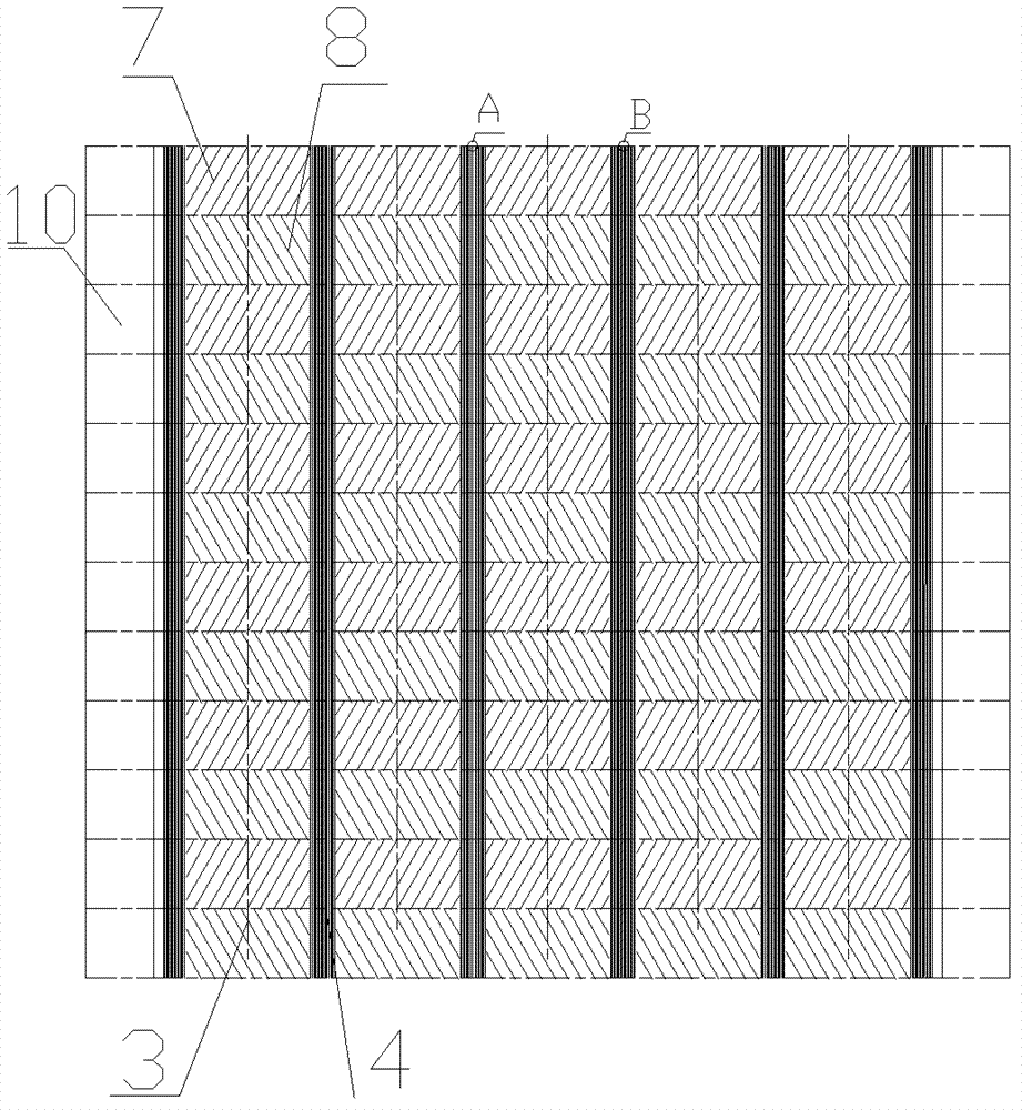 Fishbone type ion permeable membrane drum