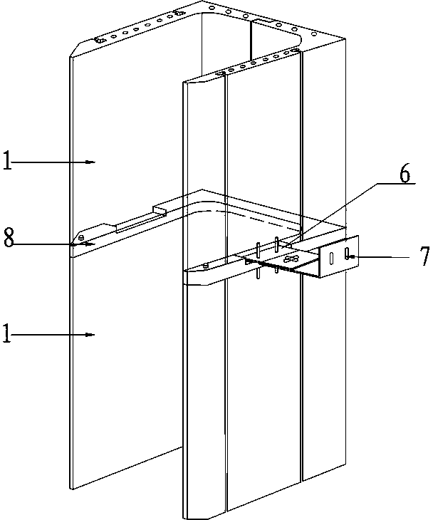 Profiled argil board groove as well as construction and installation method thereof