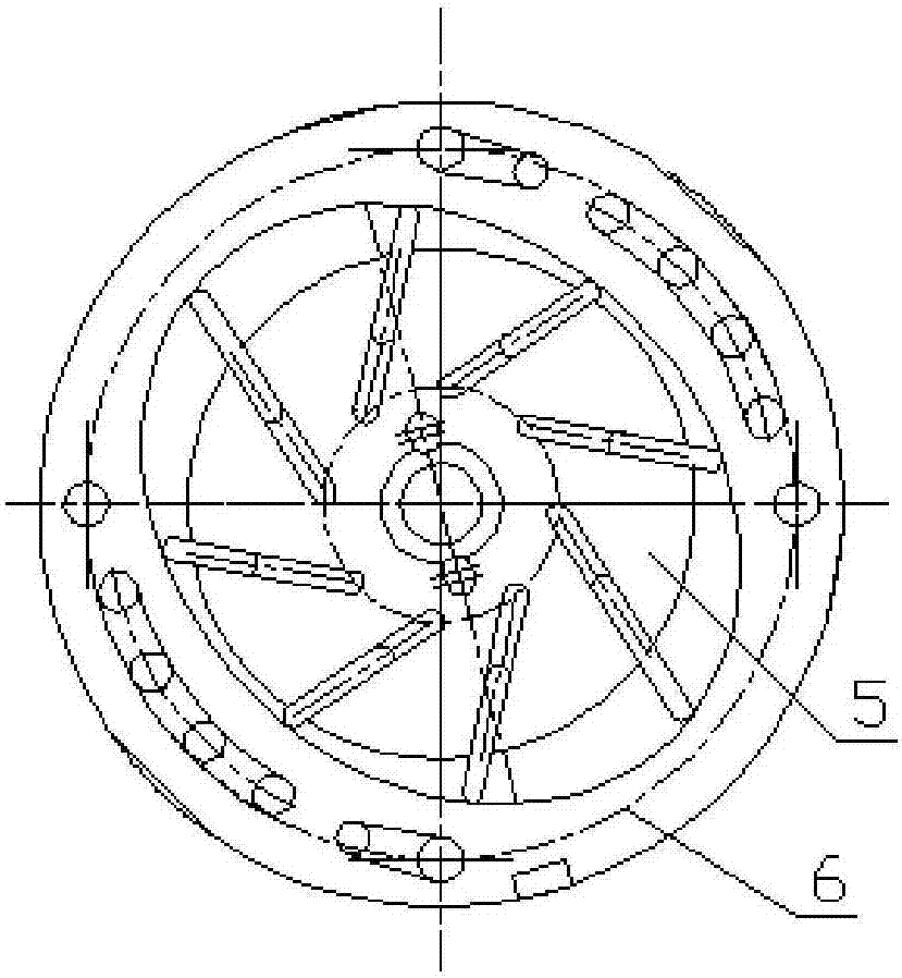 A double-acting vacuum pump