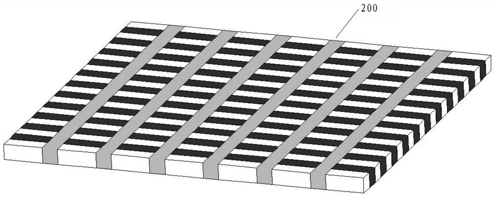 A magnetically compatible brain ultrasonic stimulation device and its manufacturing method