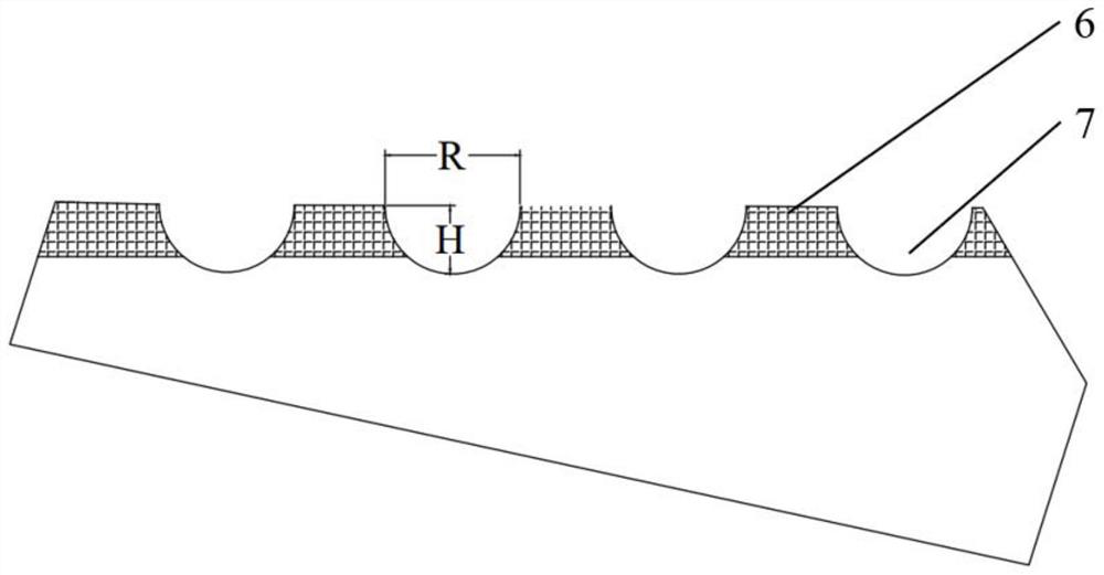 A self-lubricating method for textured coating of a gear cold extrusion die