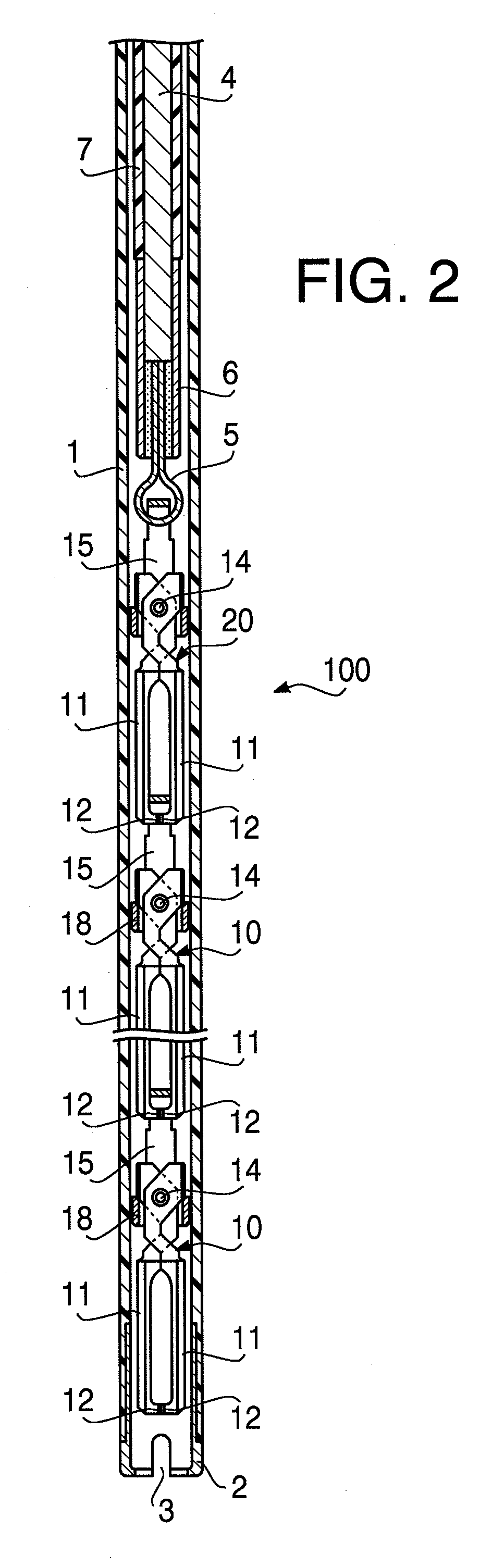 Clipping instrument for an endoscopic surgical device