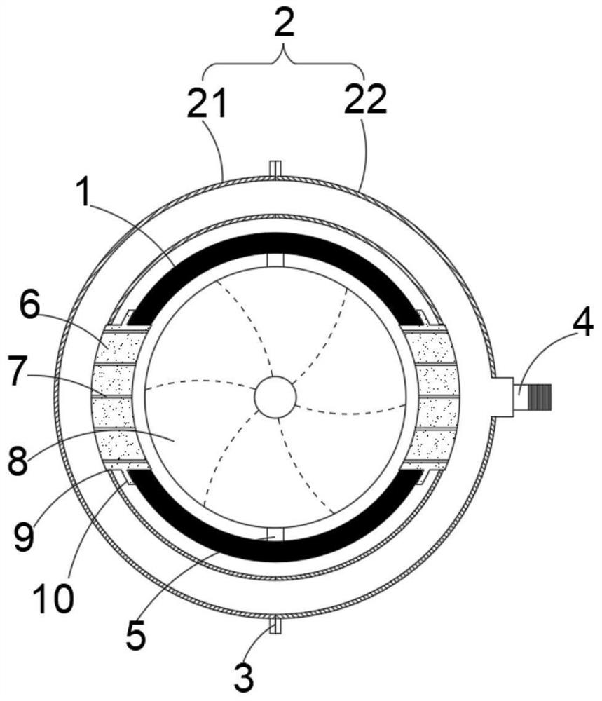 an irrigation nozzle