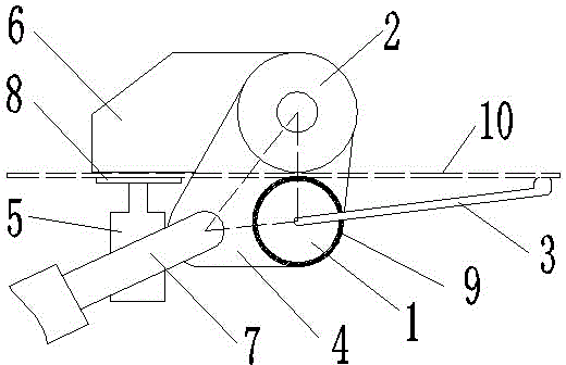 Square box bending and forming mechanism