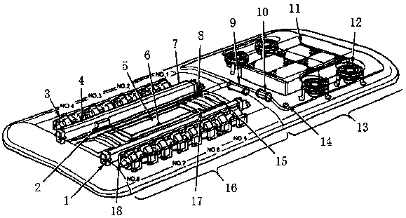 Automobile air conditioner with auxiliary engine