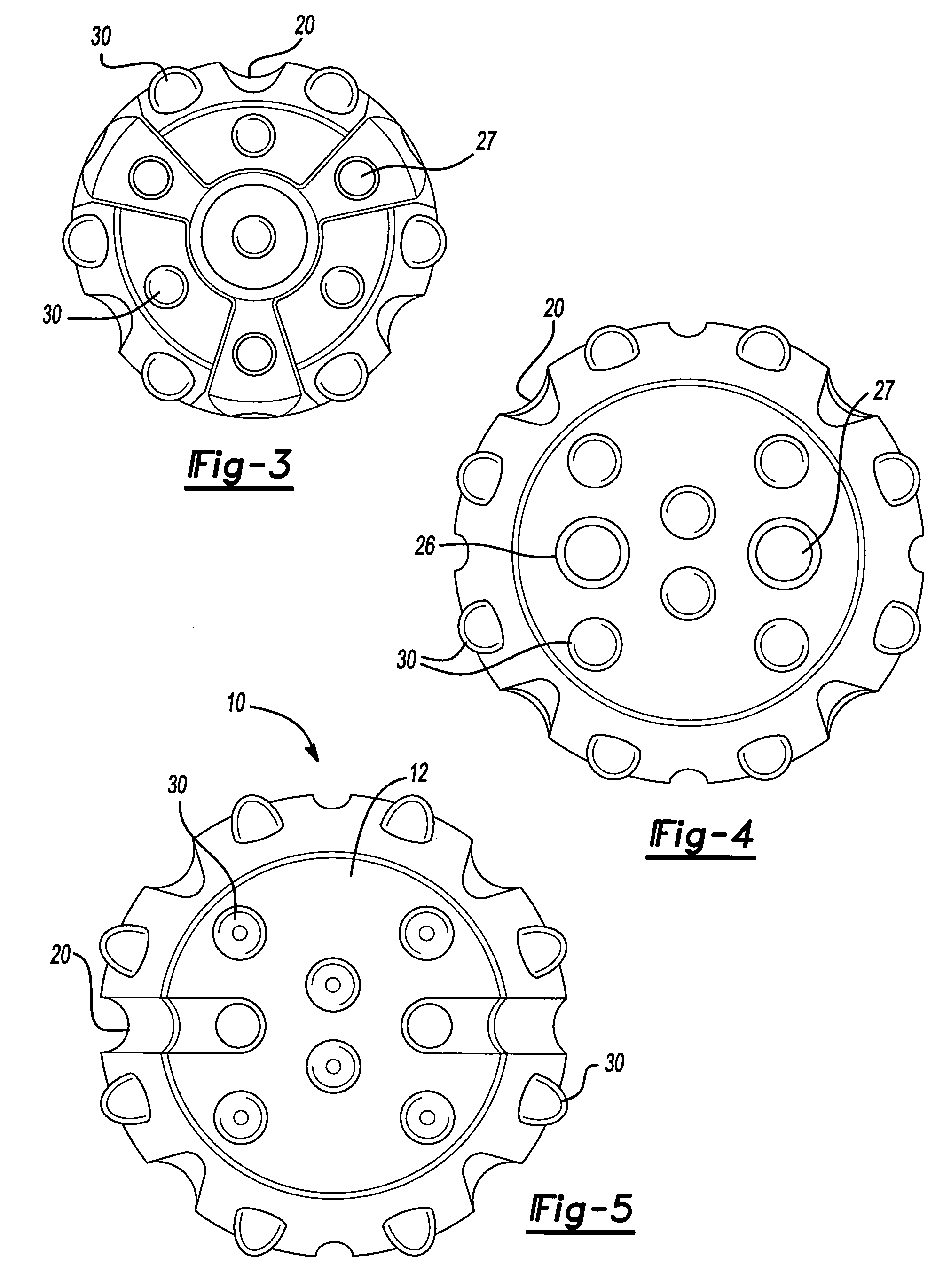 Method of producing downhole drill bits with integral carbide studs