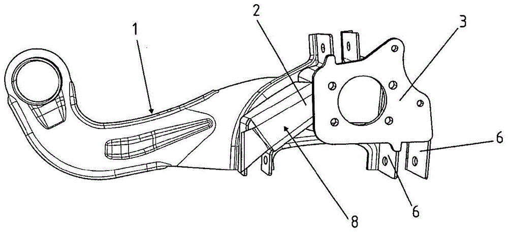 Wheel carrier for multi-link axles for mounting on a motor vehicle