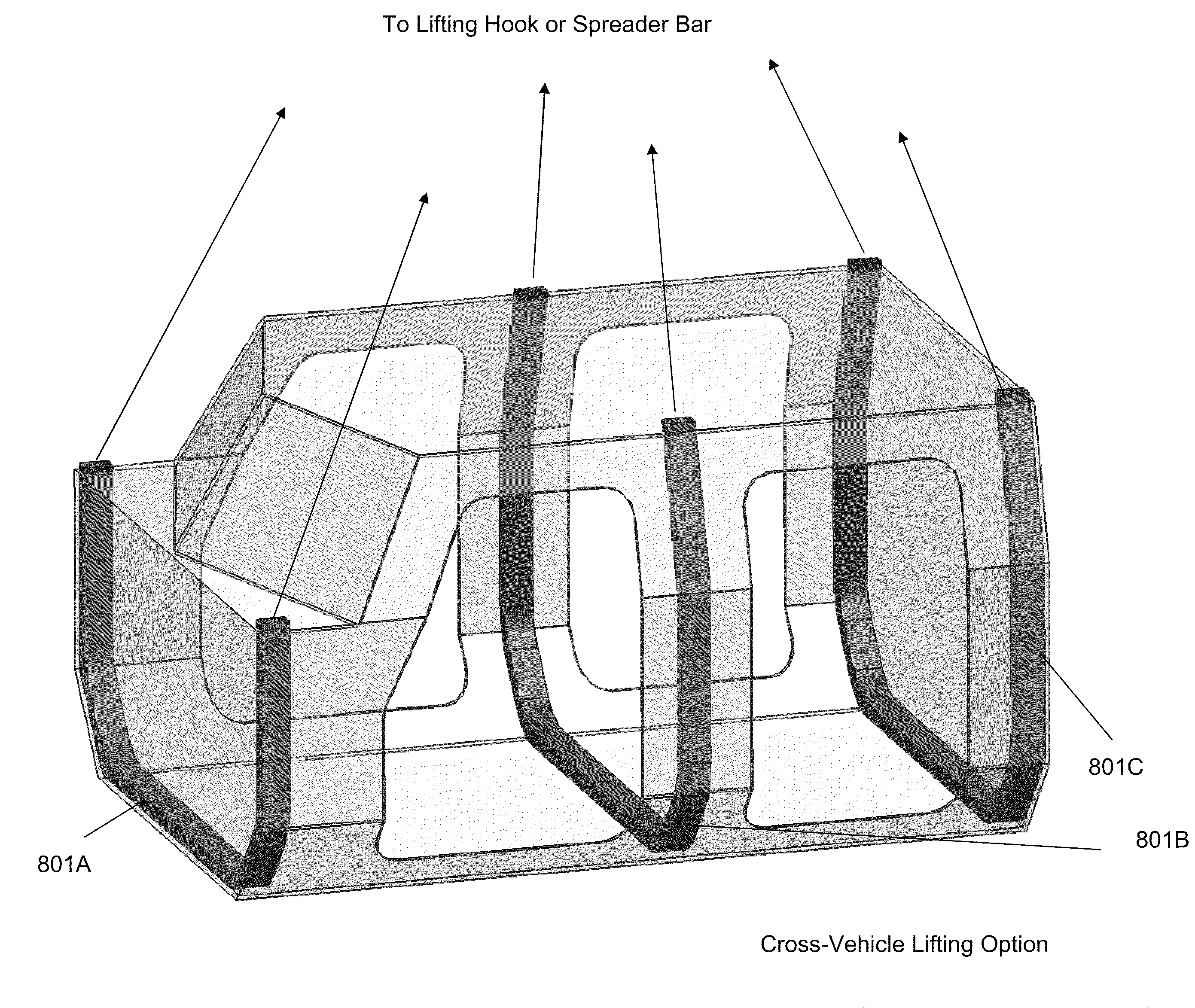 Systems and methods for lifting a vehicle