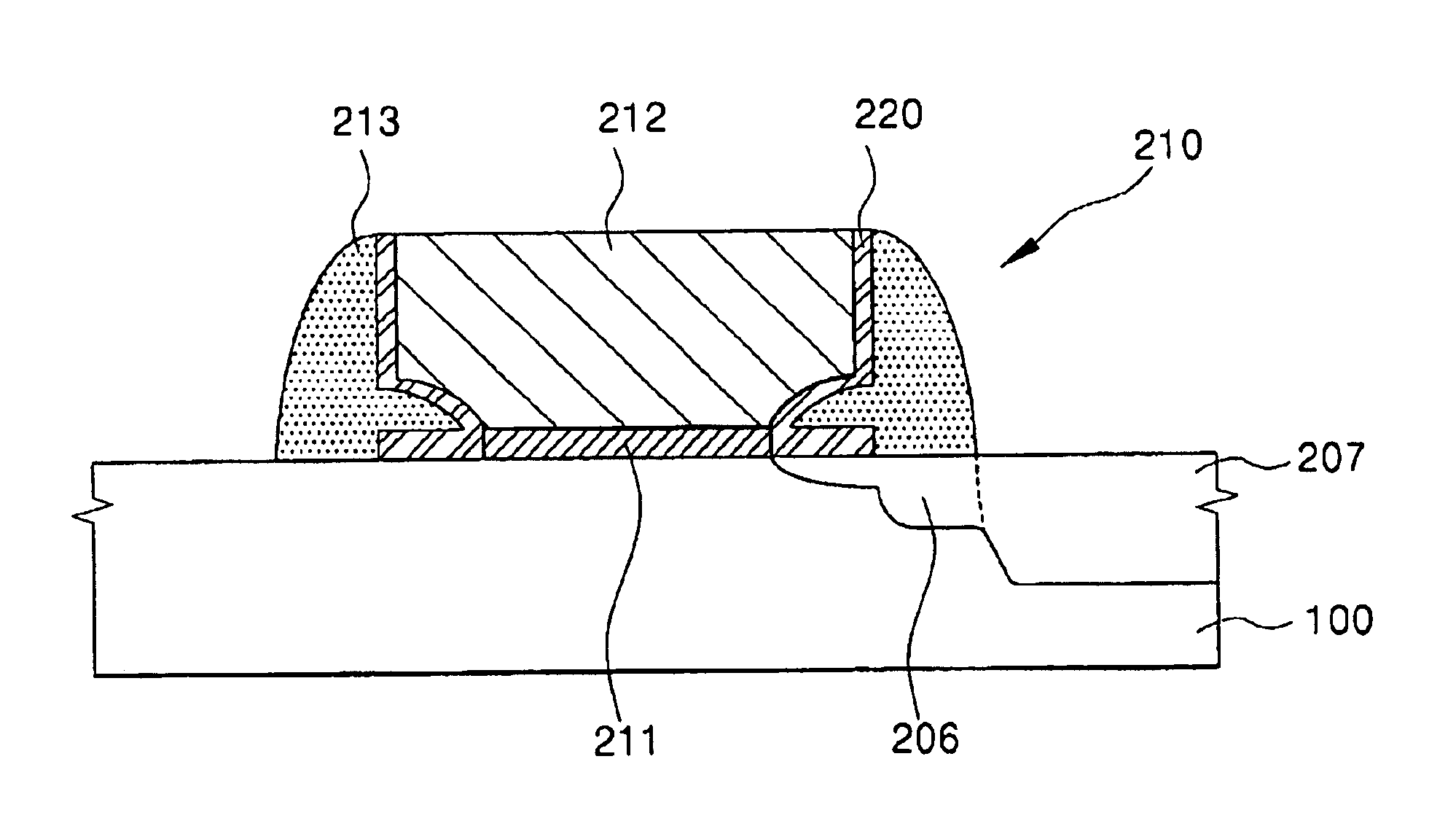 Method of fabricating semiconductor device having notched gate